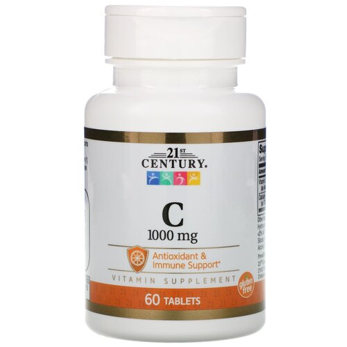 ���������� �������� 21st Century Vitamin C 1000 ��, 0.2 �, 235 ��, 1000 ��, 60 ��.
