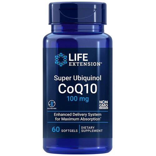 ���������� Super Ubiquinol CoQ10 100 �� 60 ������ (Life Extension)