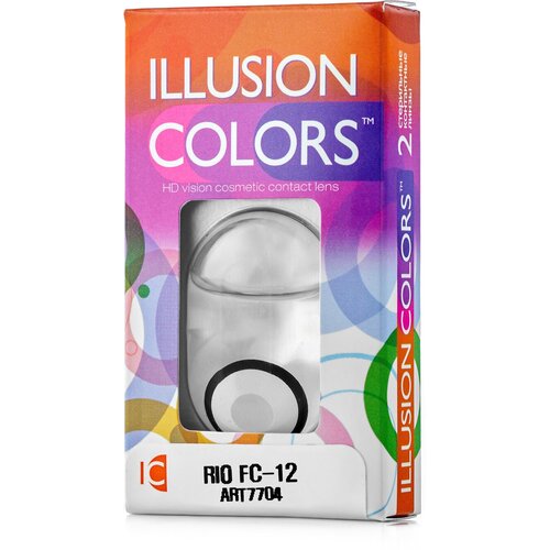   ILLUSION olors Rio, 2 ., R 8,6, D 0, fc-12   , -, 