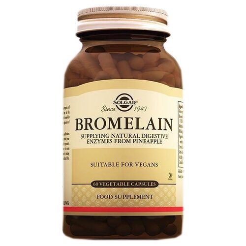 Solgar Bromelain ., 100 , 60 .   , -, 