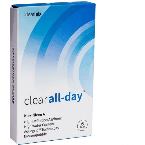   Clearlab Clear All-day, 6 ., R 8,6, D -2,75, 1 .   , -, 