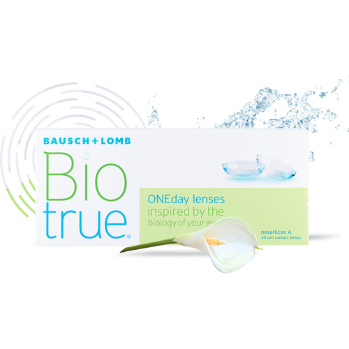   Bausch & Lomb Biotrue ONEday, 30 ., R 8,6, D -4,5, 1 .   , -, 