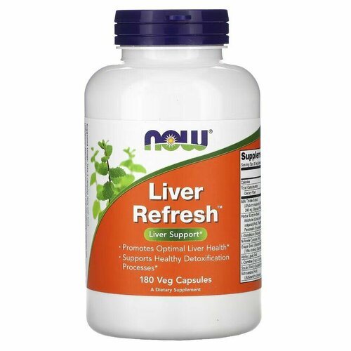 ���������� ����� ������ (NOW Foods Liver Refresh) ��� ������������ ������ ������, 180 ������������ ������