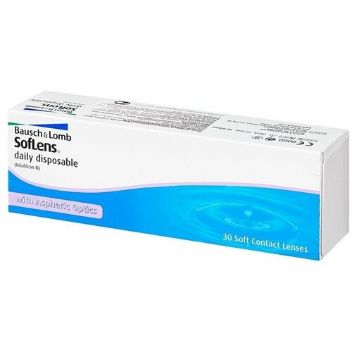   Bausch & Lomb Soflens Daily Disposable, 30 ., R 8,6, D -2,25   , -, 