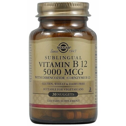 Solgar Vitamin B12 Megasorb 5000 mcg (30 )   , -, 