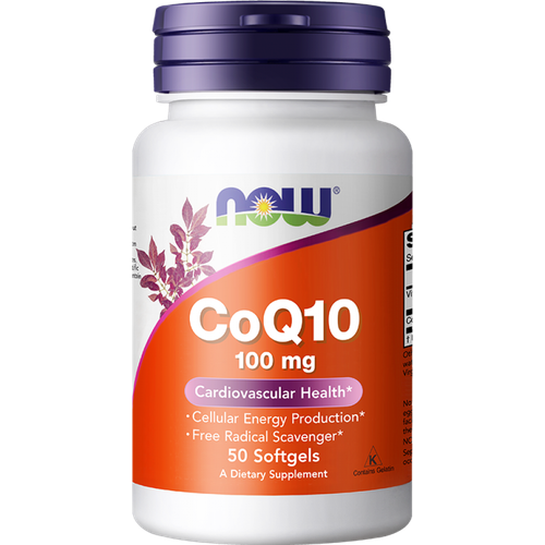 NOW Foods CoQ10 100 mg 50    , -, 