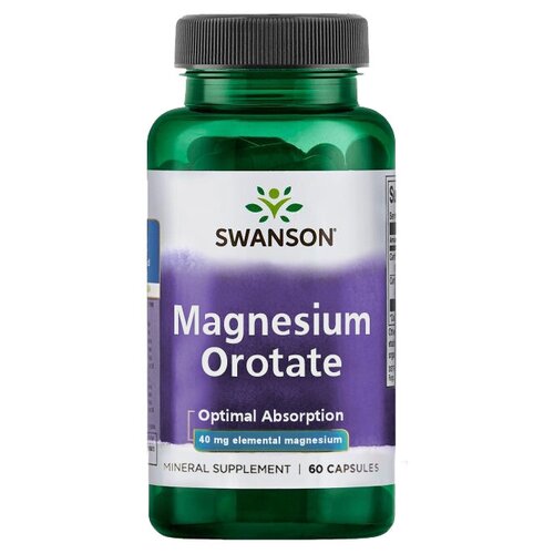 Swanson Magnesium Orotate 40 mg (  40 ) 60  (Swanson)   , -, 