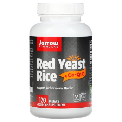 ���������� ������� Jarrow Formulas Red Yeast Rice+Co-Q10, 150 �, 120 ��.