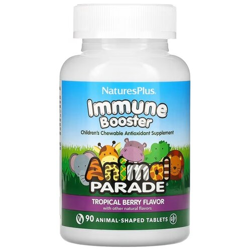 ���������� �������� Natures Plus Animal Parade Kids Immune Booster Source of Life, 210 �, 90 ��.
