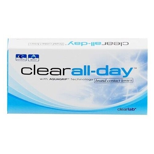   Clearlab Clear All-day, 6 ., R 8,6, D -5, 1 .   , -, 