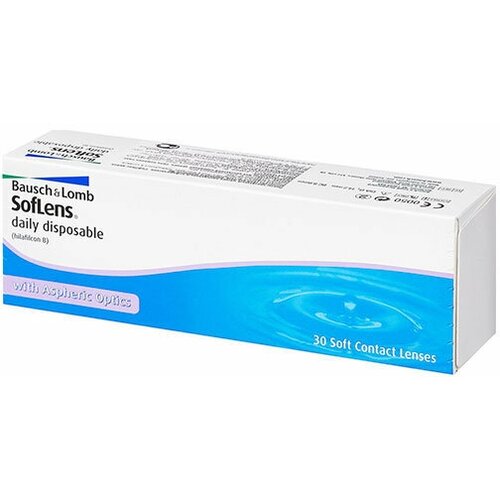   Bausch & Lomb Soflens Daily Disposable, 30 ., R 8,6, D -3,25   , -, 