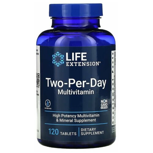 LIFE Extension Two-Per-Day Multivitamin (120 )   , -, 