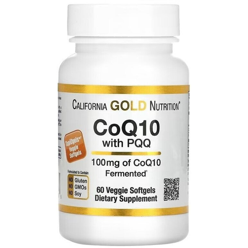 CoQ10 with PQQ (California Gold Nutrition) . ., 60 , 60 .   , -, 