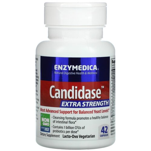  Enzymedica Candidase Extra strength, 45 , 42 .   , -, 