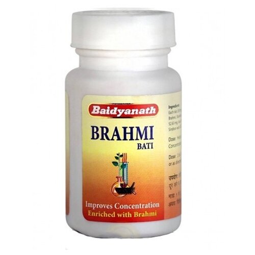 ���������� �������� Baidyanath Brahmi Bati, 80 �, 80 ��.