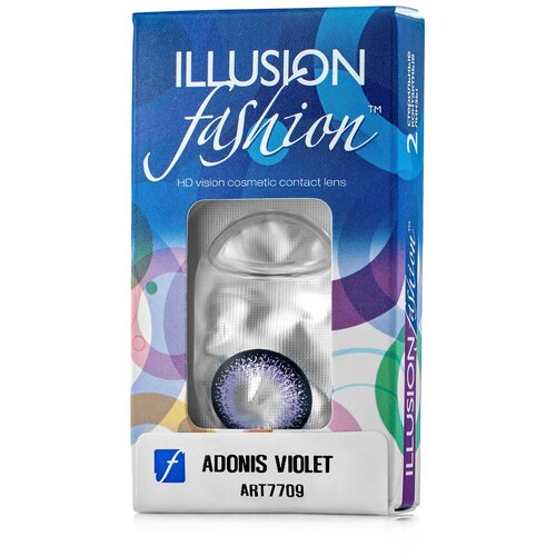   ILLUSION Fashion Adonis, 2 ., R 8,6, D 0, violet   , -, 