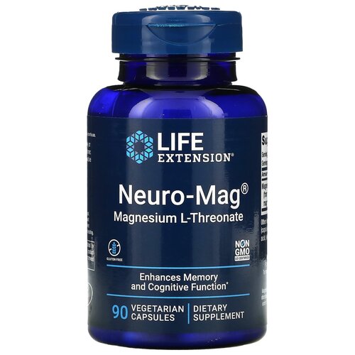 ���������� ������� Life Extension Neuro-Mag Magnesium L-Threonate, 150 �, 90 ��.