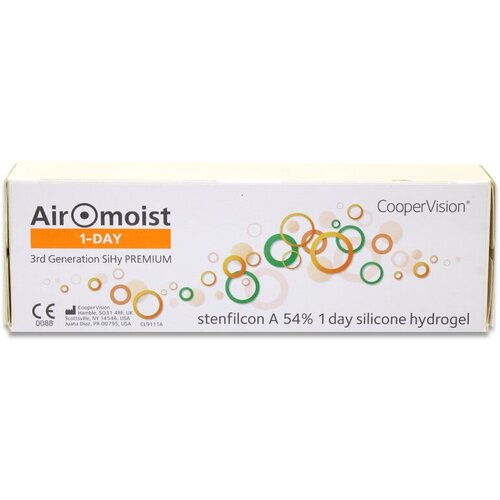   CooperVision Airomoist 1 Day Premium, 30 ., R 8,4, D +3   , -, 