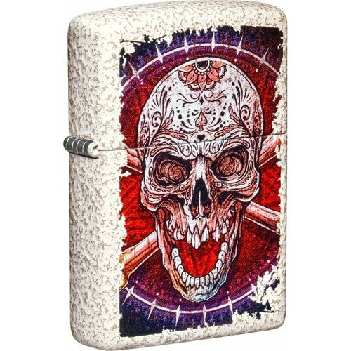  ZIPPO Skull Design   Mercury Glass, /, , 38x13x57    , -, 