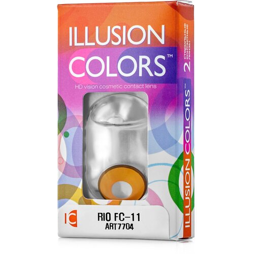   ILLUSION olors Rio, 2 ., R 8,6, D 0, fc-11   , -, 