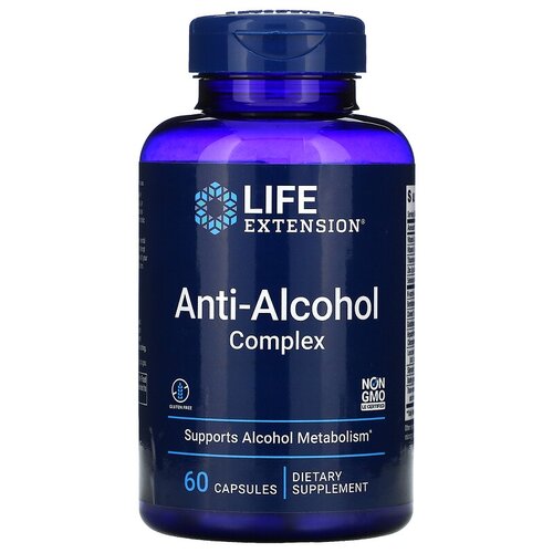  Life Extension Anti-Alcohol Complex, 100 , 60 .   , -, 