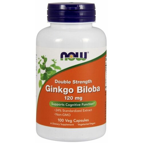 Ginkgo Biloba 120 mg NOW (100  )   , -, 