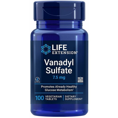 Life Extension Vanadyl Sulfate 7.5 mg (  7,5 ) 100   (Life Extension)   , -, 