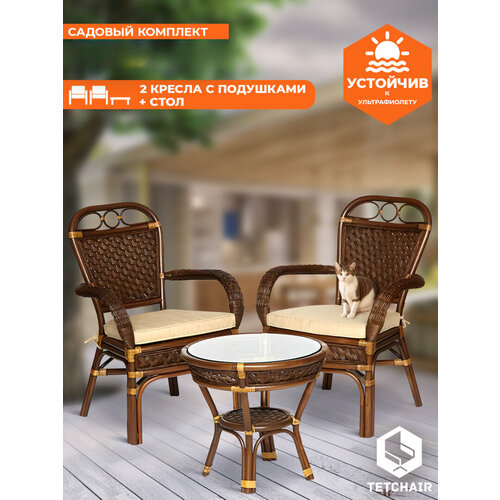 ���������� �������� ������� ������ �� ������������ ������� TetChair ANDREA (���� �������� �� ������� + 2 ������) � ���������, ����