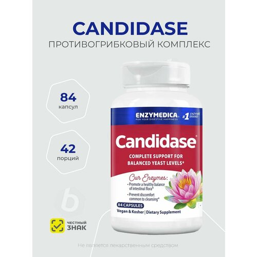 ���������� Enzymedica Candidase 84 �������, ���������������� ��������, ���������