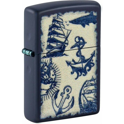  ZIPPO Nautical Design   Navy Matte, /, , , 38x13x57    , -, 