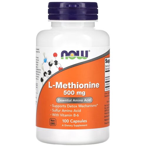  NOW L-Methionine, 260 , 500 , 100 .   , -, 