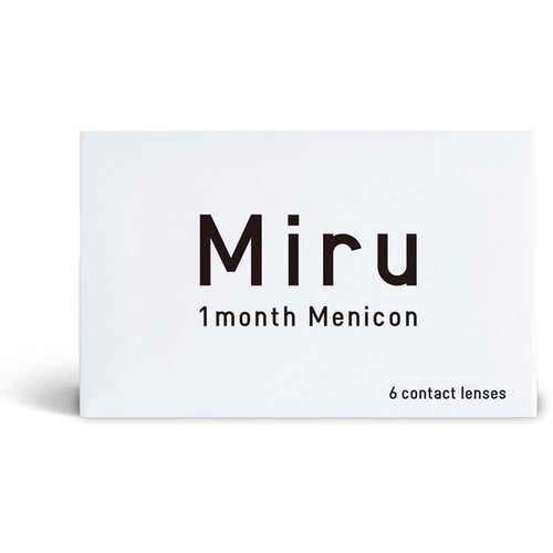 ���������� ���������� ����� �� ����� Menicon Miru 1month, 6 ��., R 8,3, D -2,5, 1 ��.