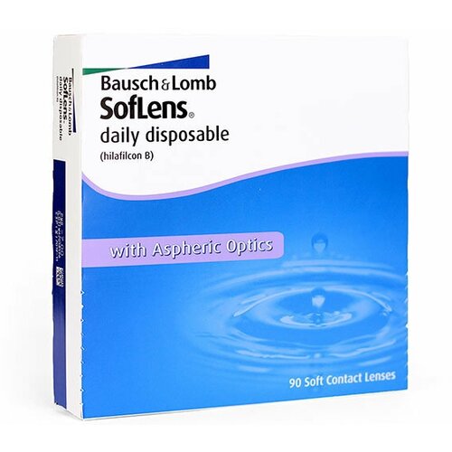   Bausch & Lomb Soflens Daily Disposable, 90 ., R 8,6, D -1,75   , -, 