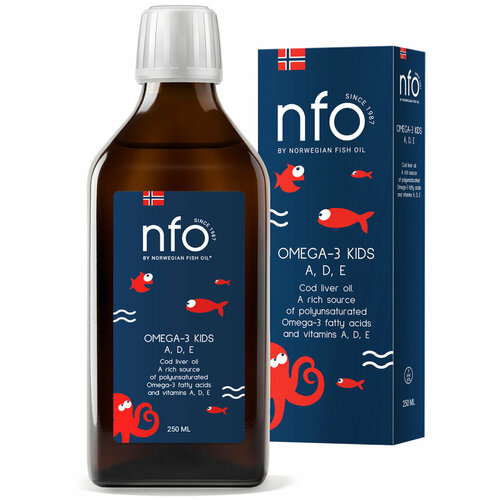 ���������� Norwegian Fish Oil �����-3 ��� ������ ������ + �������� �, �, � ��� ����� � �������� ������ 250��