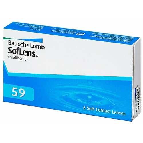   Bausch & Lomb SofLens 59, 6 ., R 8,6, D -2,25   , -, 