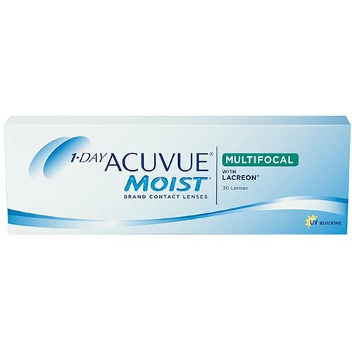 ���������� ����������� ���������� ����� ACUVUE 1-DAY MOIST MULTIFOCAL, 30 ��., R 8,4, D +4,75, ADD: ������, 1 ��.