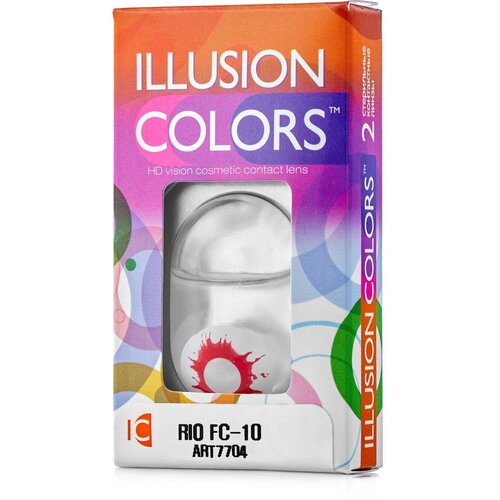   ILLUSION olors Rio, 2 ., R 8,6, D 0, fc-10   , -, 