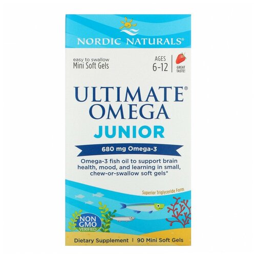 ���������� Nordic Naturals Ultimate Omega Junior (680 ��) 90 ����-������
