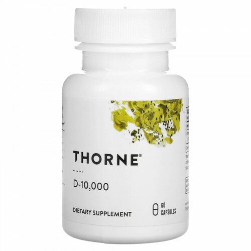   3, D-10000, Vitamin D, Thorne Research (60 )   , -, 