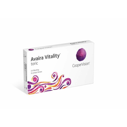   CooperVision Avaira Vitality toric., 6 ., R 8,5, D +3,CYL:-1,75,A:10, , 1 .   , -, 