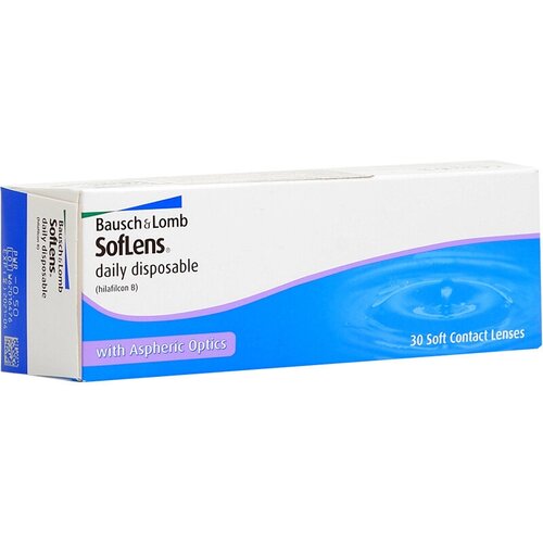   Bausch & Lomb Soflens Daily Disposable, 30 ., R 8,6, D -1,25   , -, 