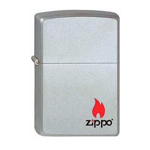    Satin Chrome Zippo . 205 ZIPPO   , -, 