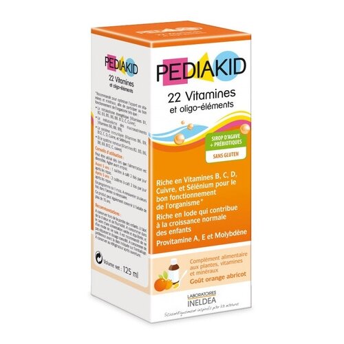 ���������� PEDIAKID 22 Vitamins and Oligo-elements ��., 125 ��, 150 �, 1 ��., ��������