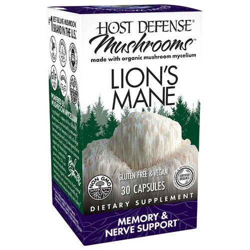  Host defense Lion's mane, 60 , 60 , 30 .   , -, 