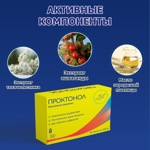    Proctonol, 1 , 20    , -, 