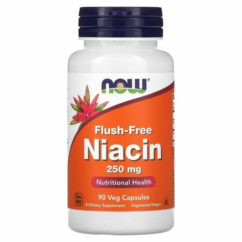 Now Niacin Flush-Free 250 mg 90 .   , -, 