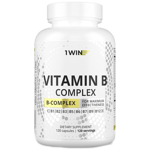 1WIN Vitamin B complex,   ,    , 120    , -, 