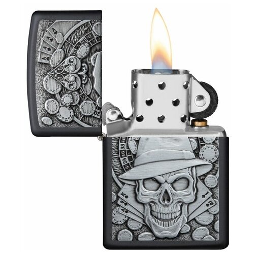  Classic  . Black Matte,  Zippo 49183 GS   , -, 