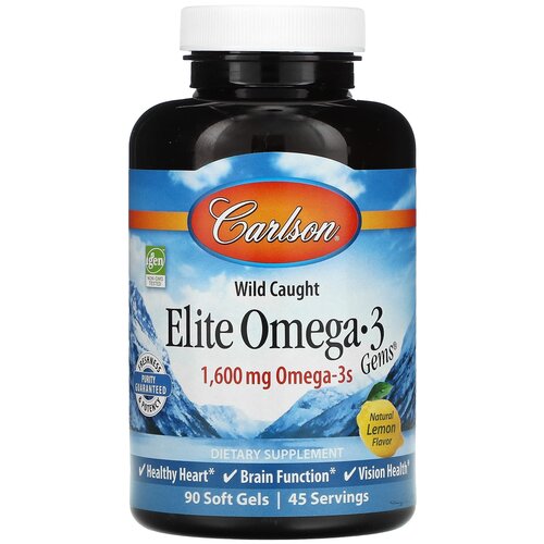 Elite Omega-3 Gems ., 400 , 340 , 90 .,    , -, 