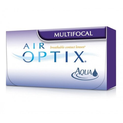 ���������� ���������� ����� �� ����� Alcon Air optix Aqua Multifocal, 3 ��., R 8,6, D -6,75, ADD: ������, 1 ��.